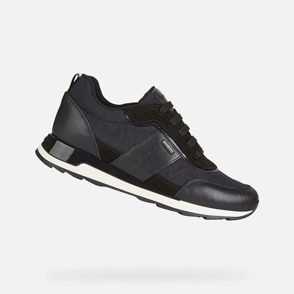 Geox Bayan Spor Ayakkabı Siyah - New Aneko B Abx - UBN-174039